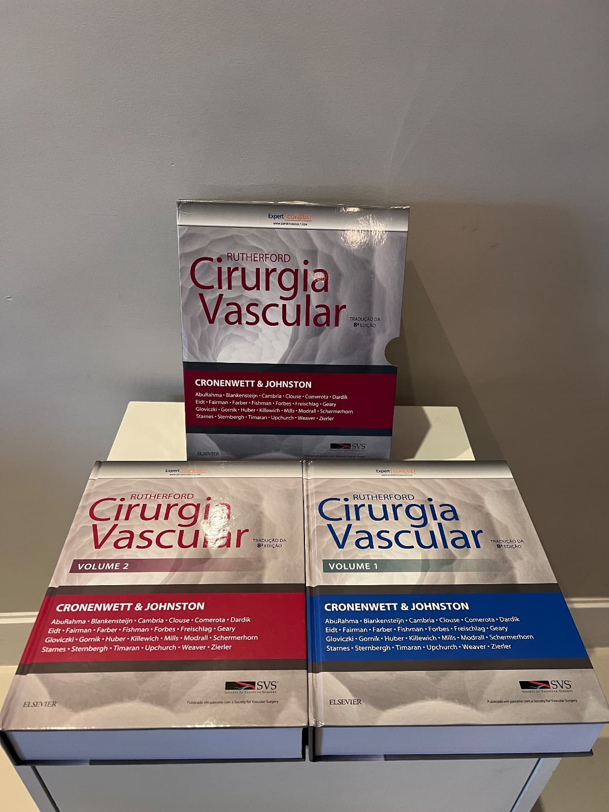 Rutherford Cirurgia Vascular 8ª Edição – 2 Volumes – Cronenwett & Johnston